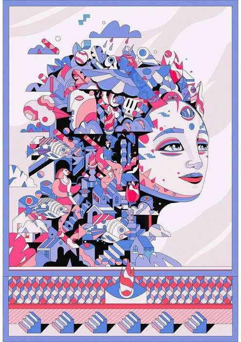 cite-psychedelique — illustration Yoaz