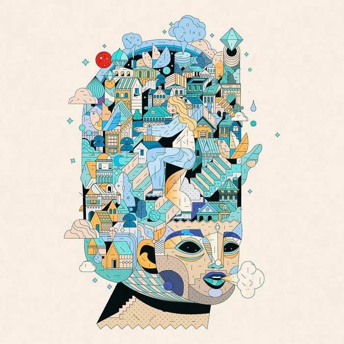 composition — illustration Yoaz