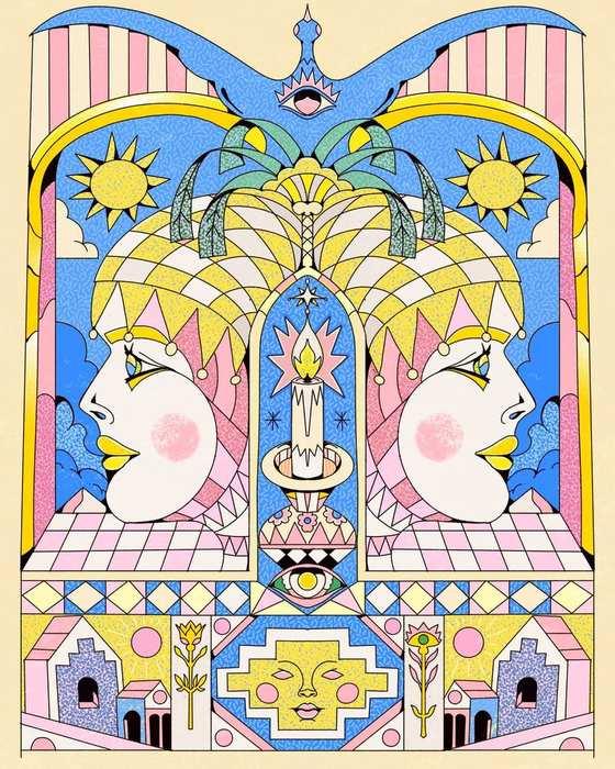 vision — illustration Yoaz